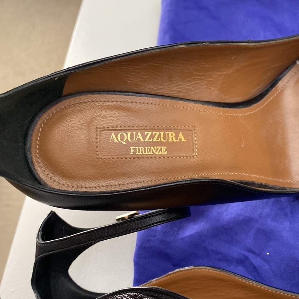 ❗️SOLD❗️🤩hp🤩 Aquazzura Dolce Vita Pumps Size 38 - Picture 8 of 9